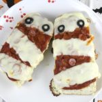 French bread with pizza toppings