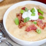 soup in a bowl
