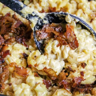 mac and cheese in a slow cooker