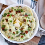 Colcannon in a bowl