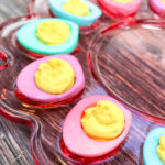 Deviled eggs on a plate
