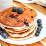 pancakes on a plate