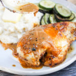 chicken plated