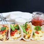 tacos on a platter