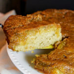 cake being served