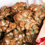 candy in a holiday tin