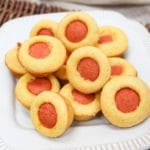 plated corn dog muffin