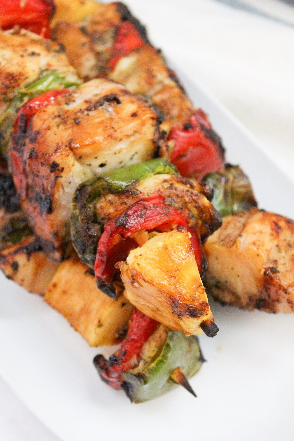 chicken kabobs with pineapple