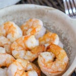 cooked shrimp in a bowl